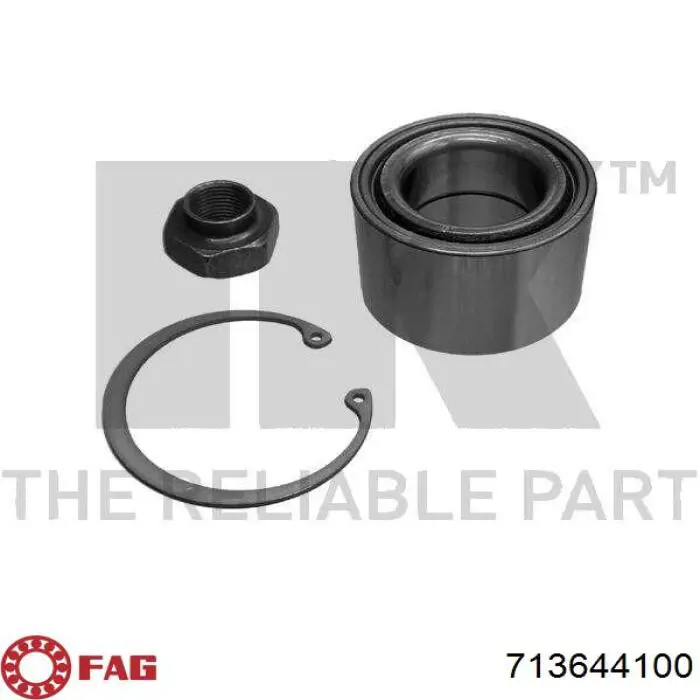 Комплект подшипника ступицы колеса FAG 713644100 цена, от 20.24 USD