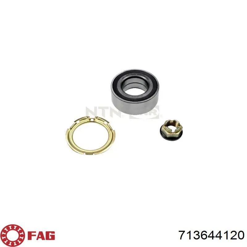 Ступичный подшипник передний Renault (RVI) 402106566R