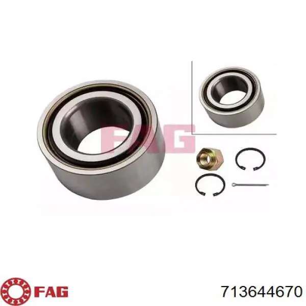 Комплект подшипника ступицы колеса Opel 0328103 цена, от 10.29 USD