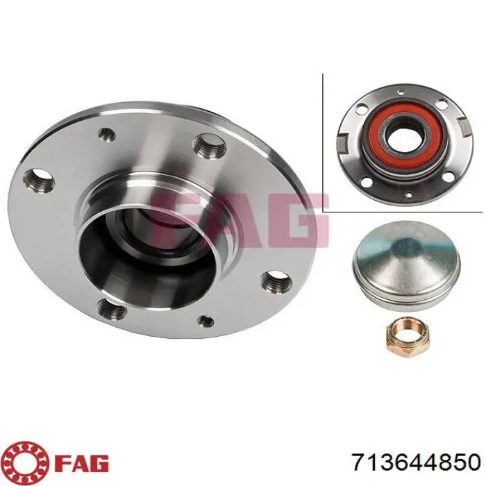 Ступицы задних колес FAG 713644850 цена, от 59.01 USD