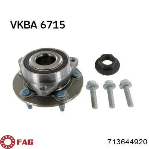 KWD1110 Dayco Ступица колеса передняя