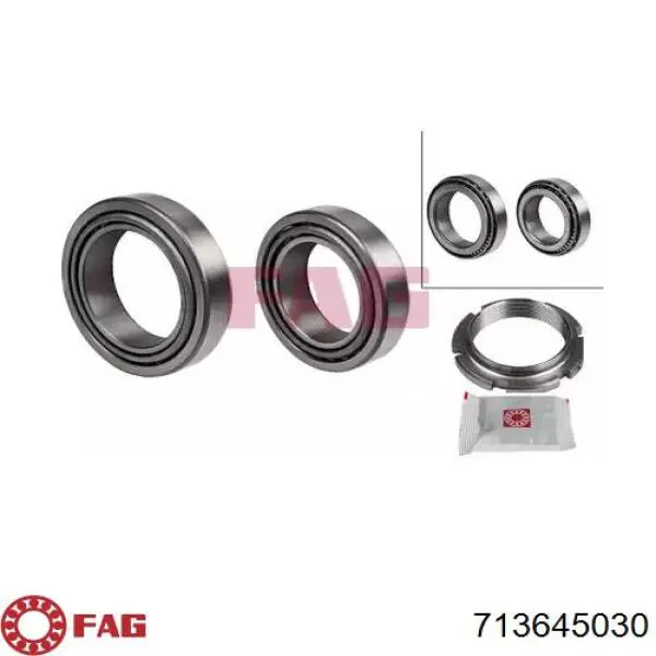 Подшипник задней ступицы 4421370 Opel