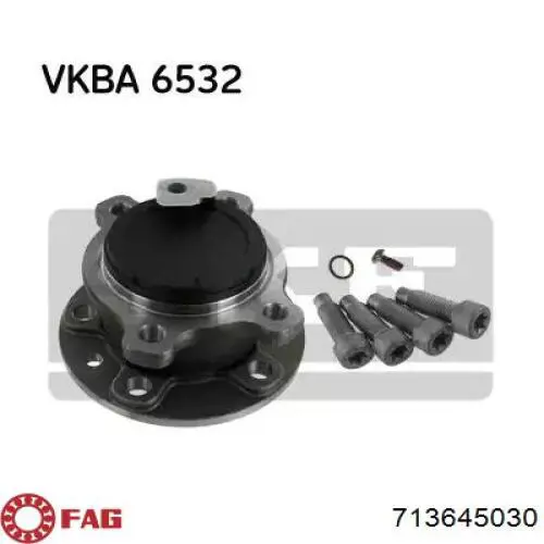 Подшипник задней ступицы SH14147 Shafer