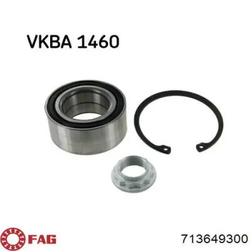713649300 FAG Подшипник ступицы задней