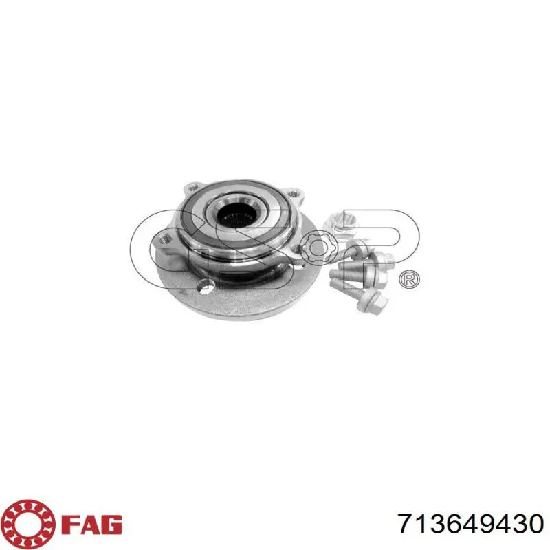 Купить 713649430 FAG Ступица переднего колеса
