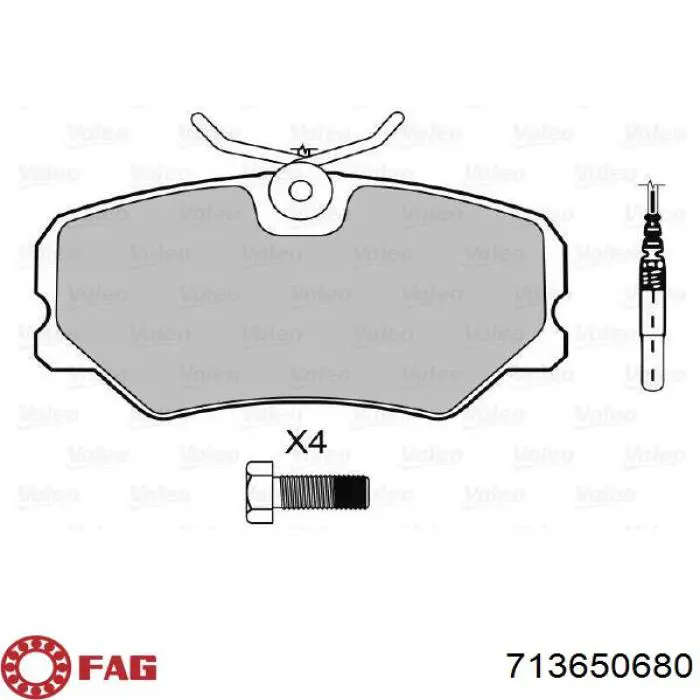 KWD1497 Dayco Ступица задняя