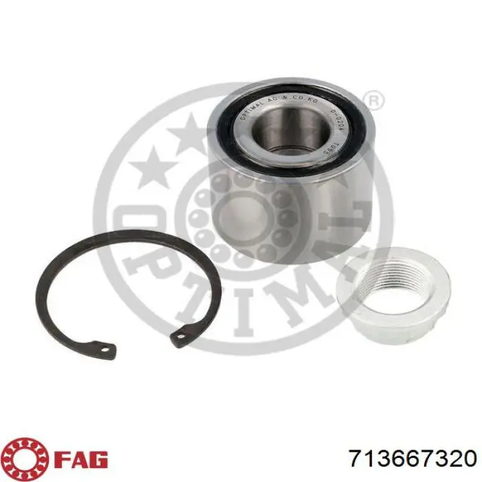Подшипники задней ступицы Mercedes A1689810327 цена, от 19.14 USD