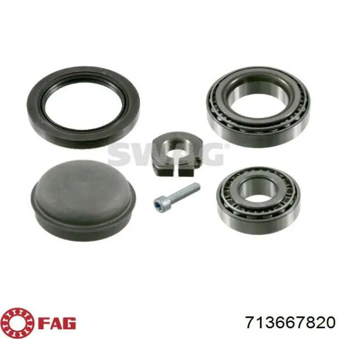 Купить 713667820 FAG Подшипник передней ступицы