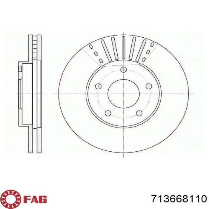 Ступицы задних колес FAG 713668110 цена, от 142.05 USD