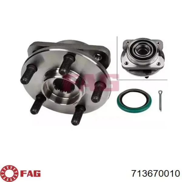 PHU3075 PFI Ступица колеса передняя
