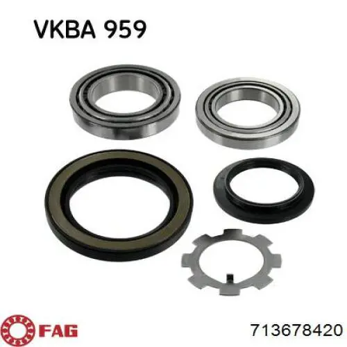 Купить 0634048 Ford Подшипник задней ступицы