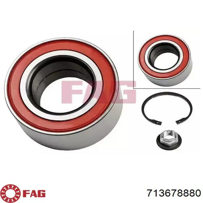 Комплект подшипника ступицы колеса SKF BAH0043 цена, от 19.36 USD
