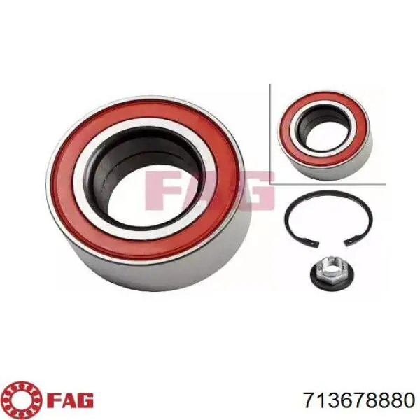 Подшипник ступицы BAH0043 SKF