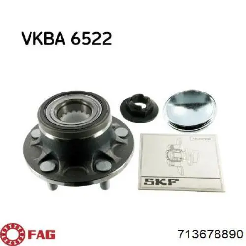 Ступицы задних колес Shafer SH15268 цена, от 38.48 USD