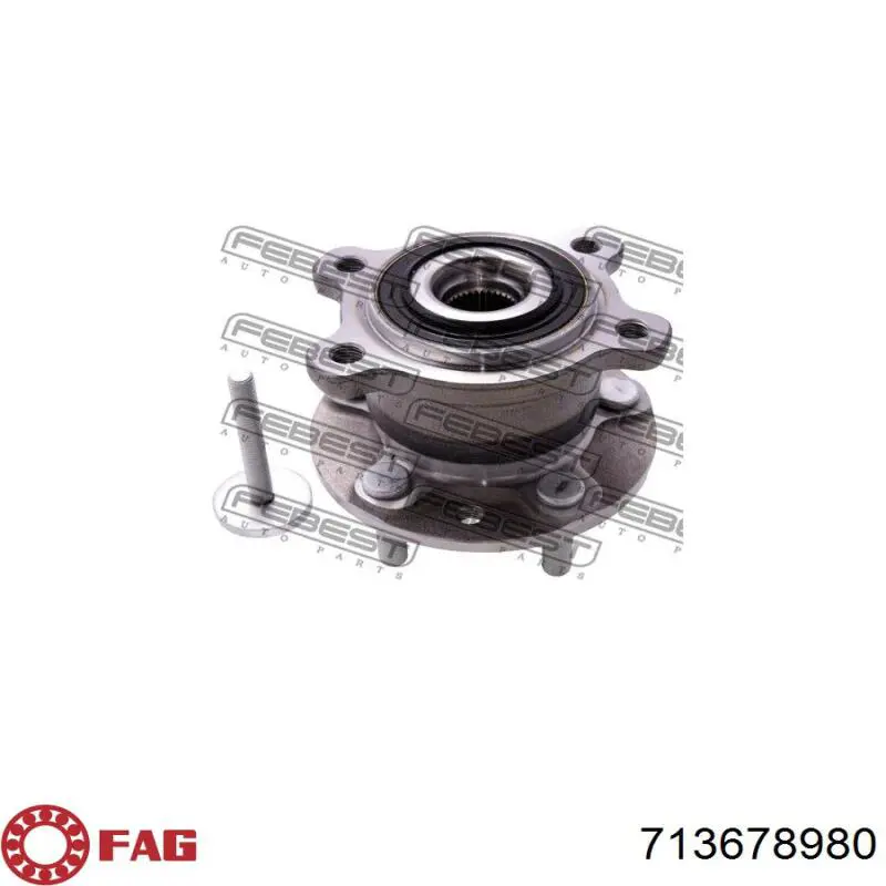 1530772 Ford Подшипник ступицы задней
