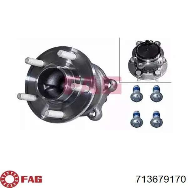 HUB221 Ford Ступица задняя