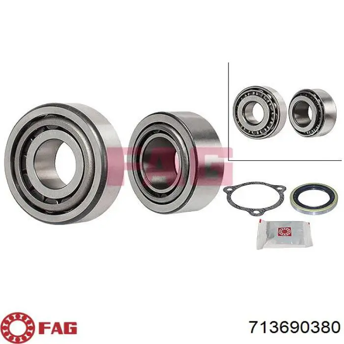 Купить 713690380 FAG Подшипник передней ступицы