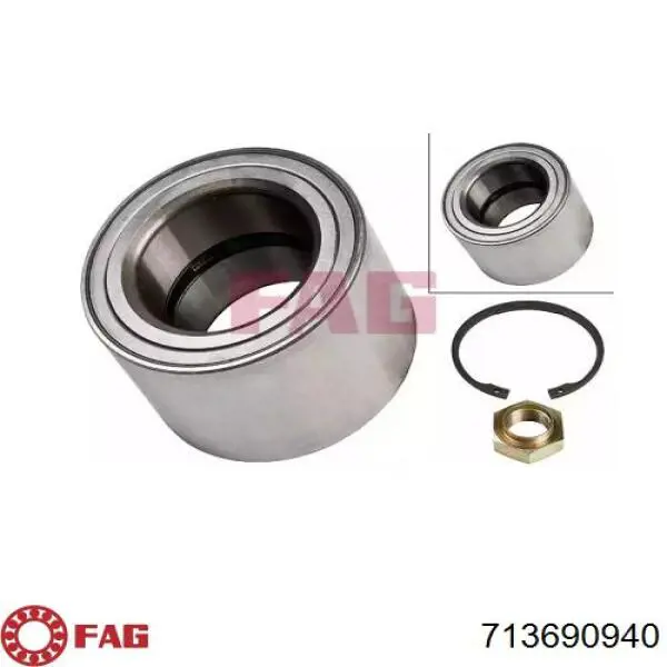 Купить 713690940 FAG Подшипник передней ступицы
