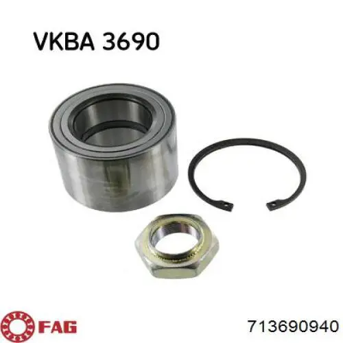 Комплект подшипника ступицы колеса BSG 70600015 цена, от 35.72 USD