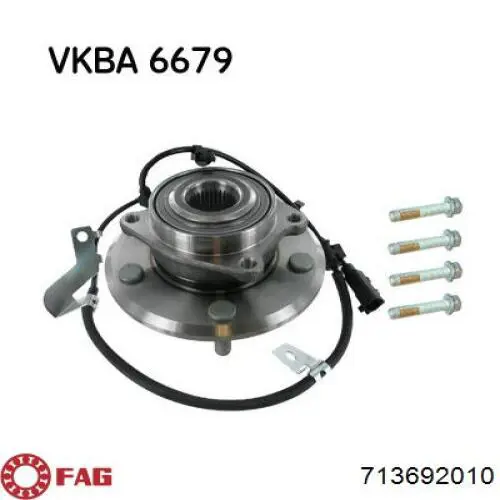 221661 Ruville Ступица задняя левая