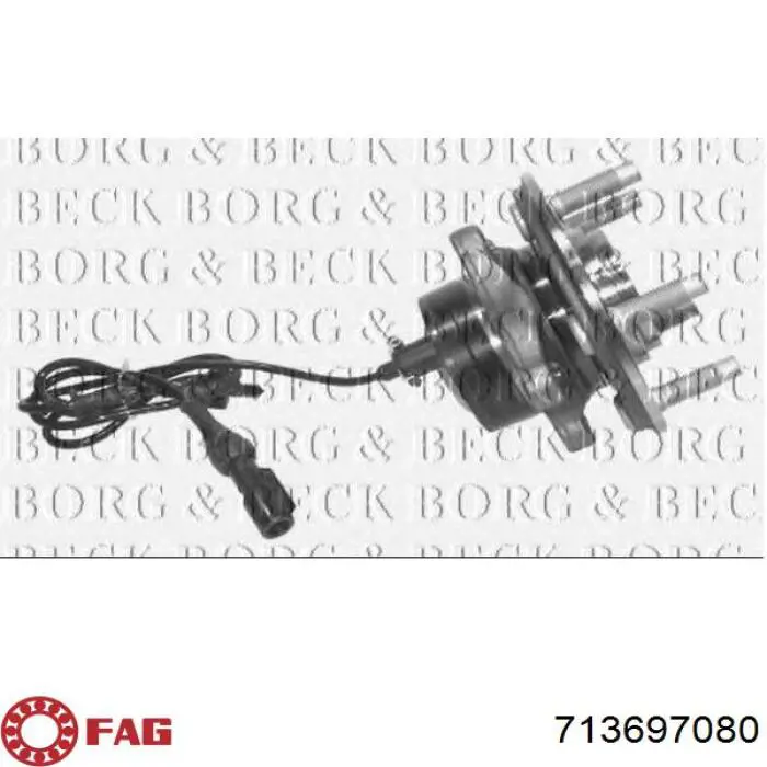 Передняя ступица 3DACF032F1DS Koyo