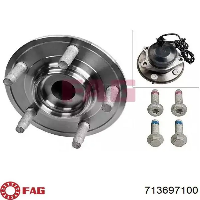 Ступица передняя BR930213 SKF