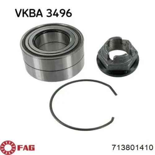 Комплект подшипника ступицы колеса FAG 713801410 цена, от 12.72 USD