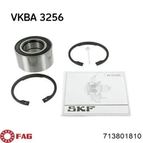 713801810 FAG Подшипник ступицы передней