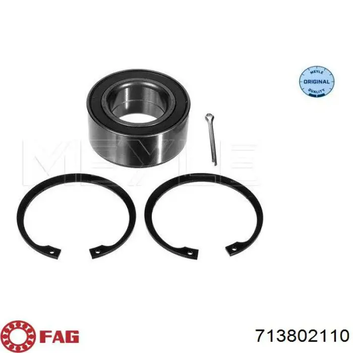 Комплект подшипника ступицы колеса FAG 713802110 цена, от 12.61 USD