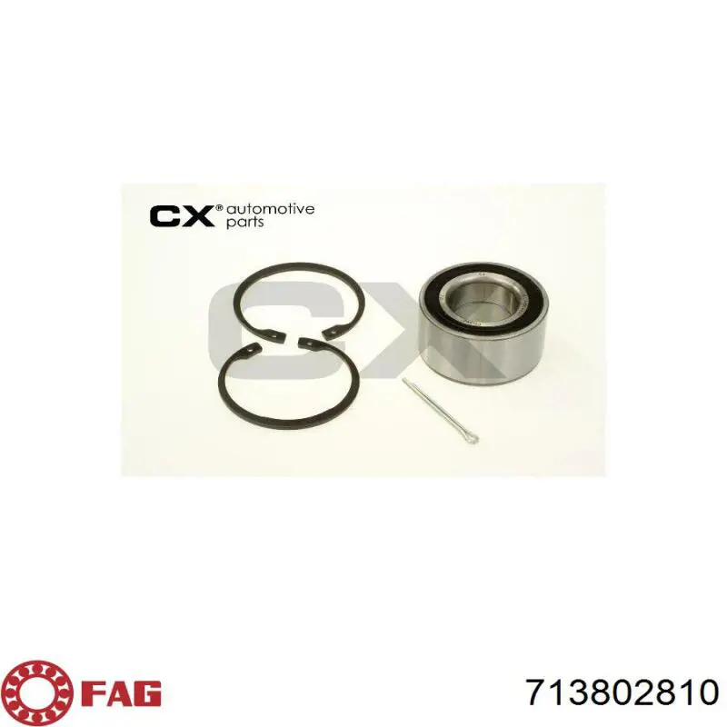 713802810 FAG Подшипник ступицы передней
