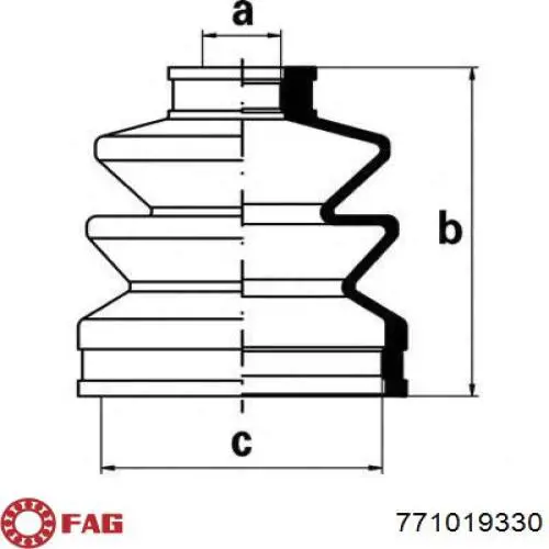 Граната колесная FAG 771019330 цена, от 28.46 USD