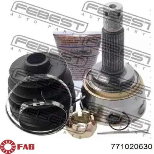 Compre 771020630 FAG Junta homocinética externa dianteira