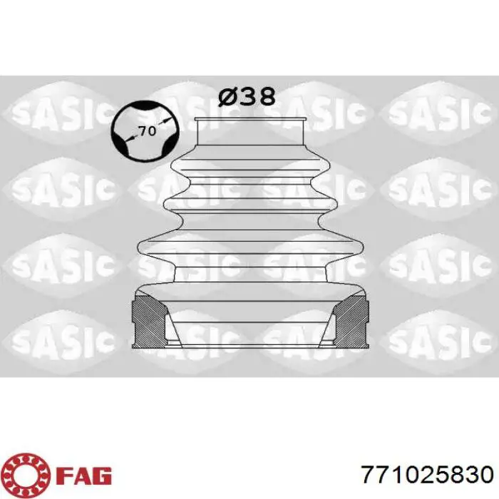 Граната колесная FAG 771025830 цена, от 30.09 USD