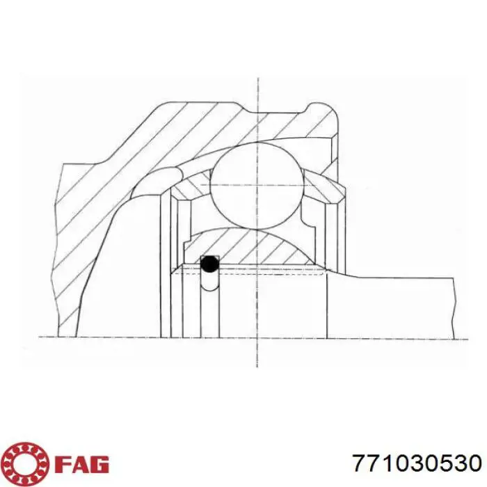 ШРУС наружный передний TOJ0267 Magneti Marelli