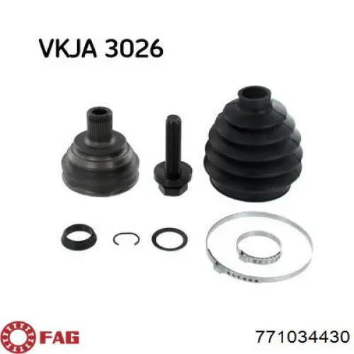 ШРУС наружный передний 771034430 FAG