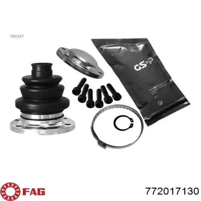Пыльник ШРУСа задней полуоси внутренний FAG 772017130 цена, от 13.71 USD
