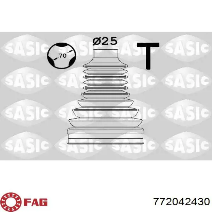 Пыльник ШРУСа внутренний 306058 GKN-Spidan