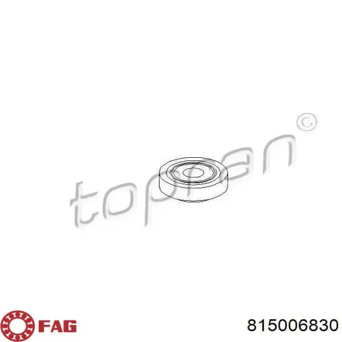 Опора переднего амортизатора 815006830 FAG