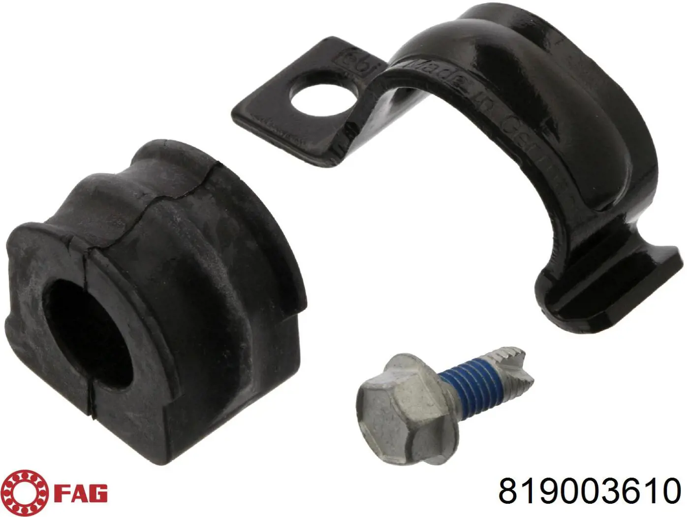 Втулка переднего стабилизатора FAG 819003610 цена, от 1.84 USD