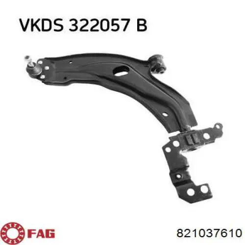 Левый рычаг передней нижней подвески GP GP51727865 цена, от 31.45 USD