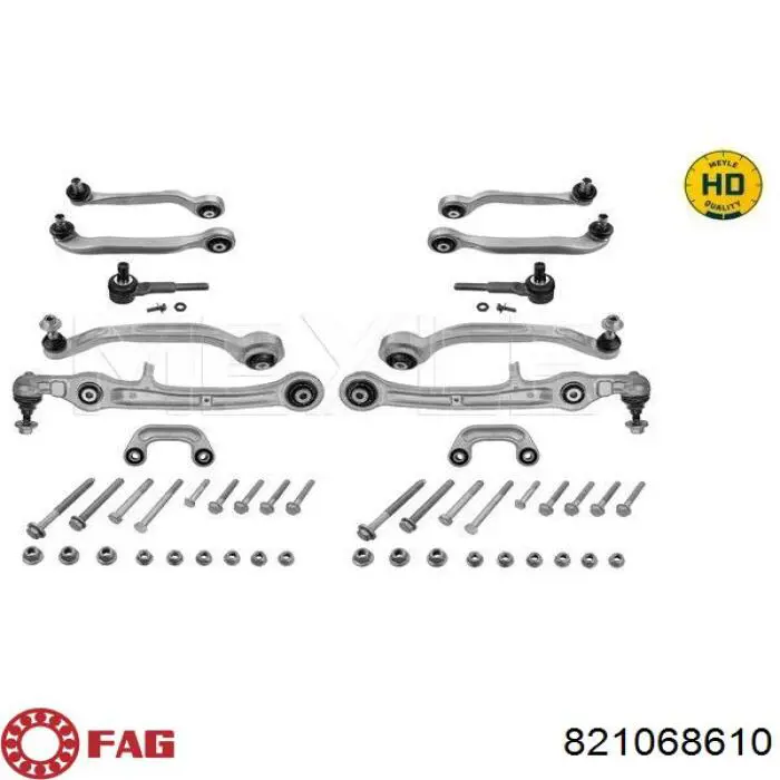 Рычаг передней подвески нижний левый 821068610 FAG