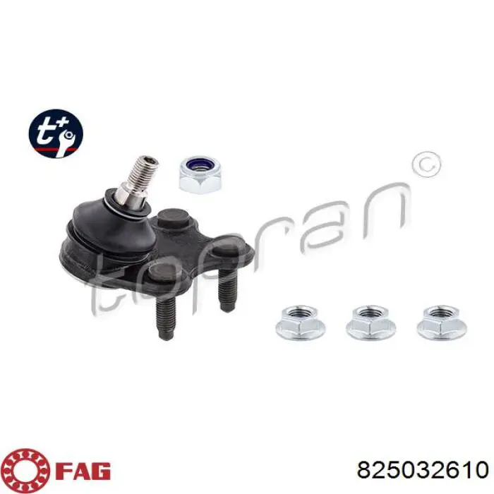 Нижняя левая шаровая опора FAG 825032610 цена, от 20.31 USD