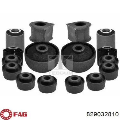 Сайлентблок внутренний заднего поперечного рычага Formpart/Otoform 1556170S