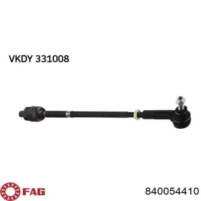 Тяга рулевая в сборе левая PARTOF1H0422803 VAG