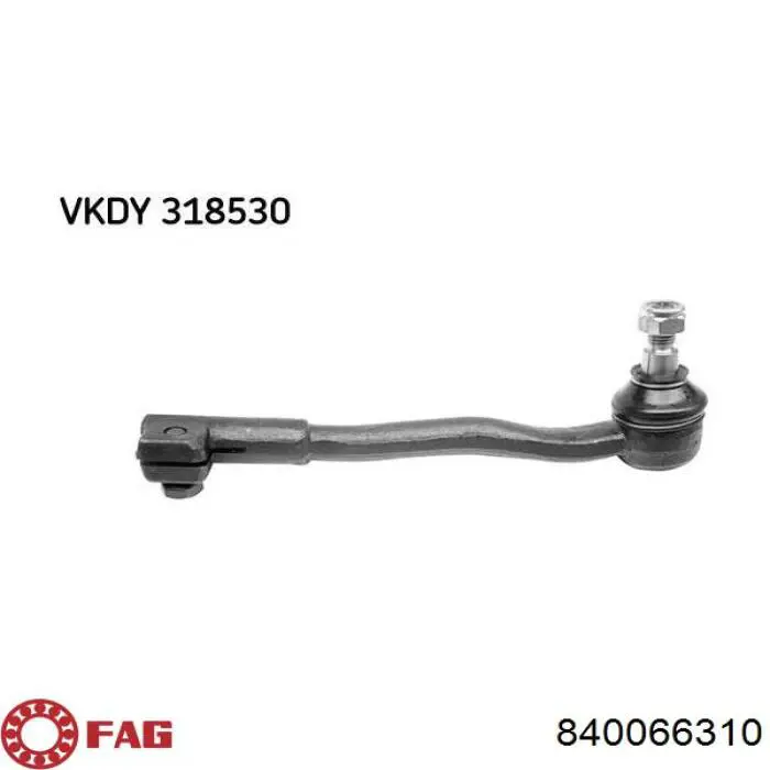 Наконечник центральной рулевой тяги правый FAG 840066310 цена, от 18.51 USD