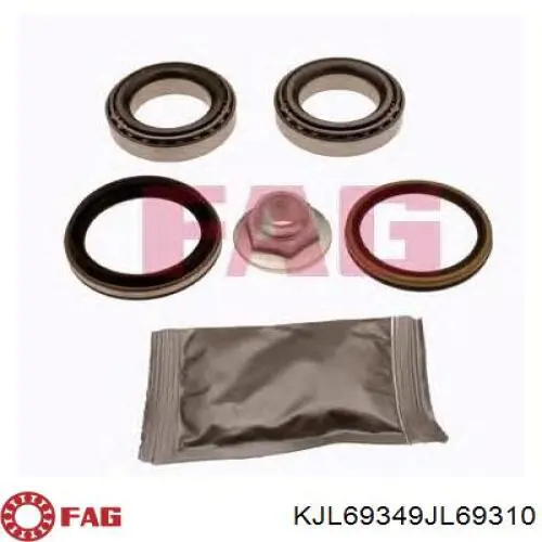 Передний подшипник колеса Timken JL69310P