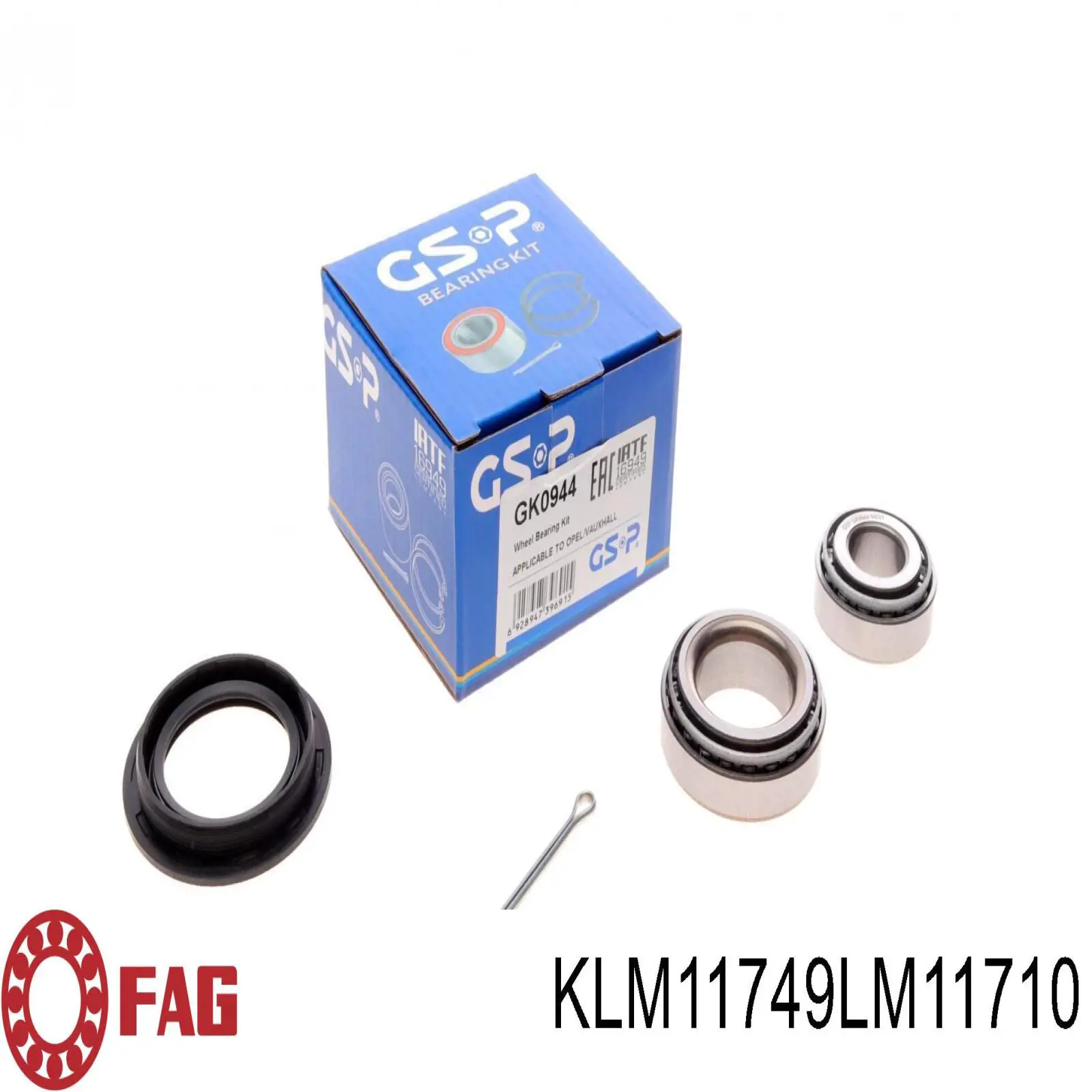 Подшипник ступицы задней наружный Koyo LM1174910 цена, от 4.95 USD