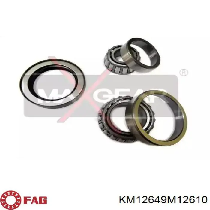 Комплект подшипника ступицы колеса FAG KM12649M12610 цена, от 11.52 USD