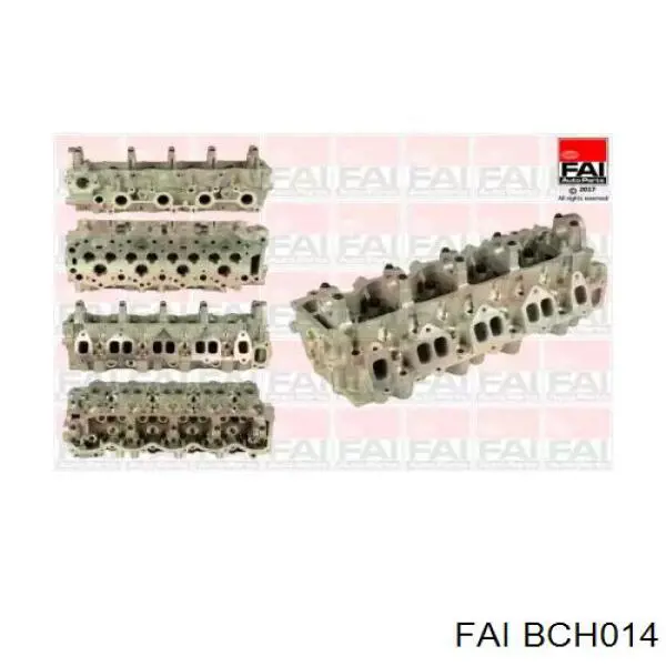 BCH014 FAI Головка блока цилиндров