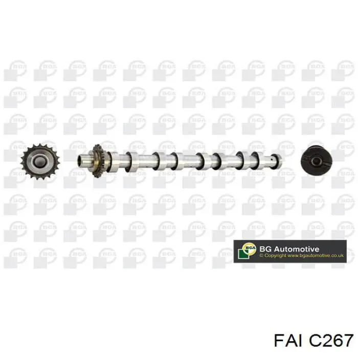 Распредвал двигателя выпускной FAI C267 цена, от 148.92 USD